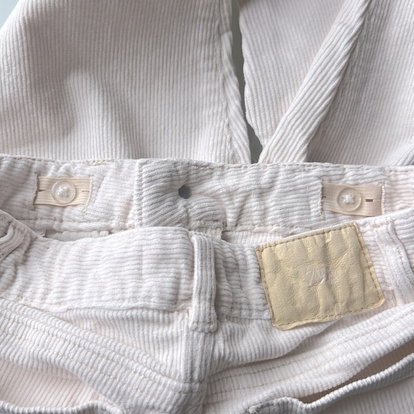 Zara Kids Girl's Corduroy Pants Cream Size 10 - Picture 8 of 8